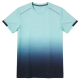 Men's Mint-to-Navy Gradient Athletic T-Shirt